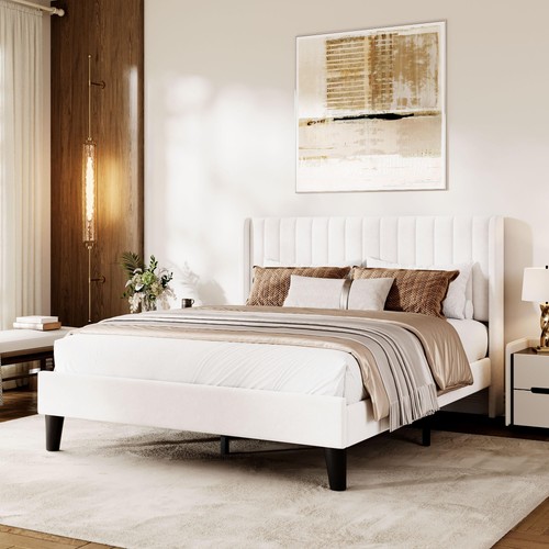 Queen full size bed - bed, frame