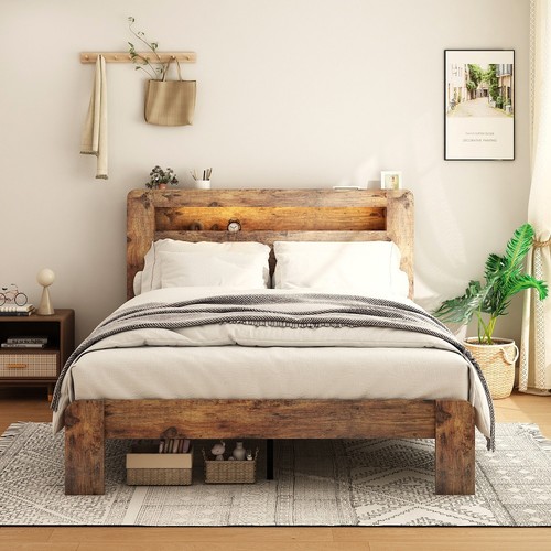 Bed frame queen full size - bed, queen/full